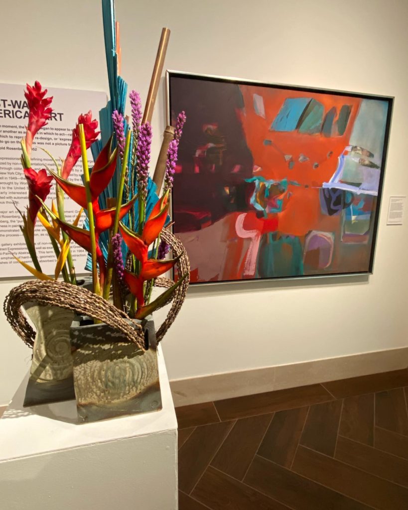 Museum of Fine Arts in St Petersburg - Art in Bloom Display MFA