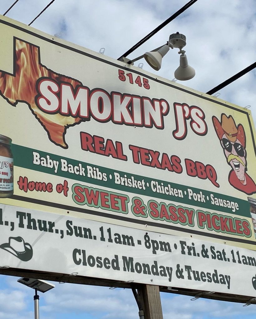 Smokin J's BBQ in Gulfport Florida