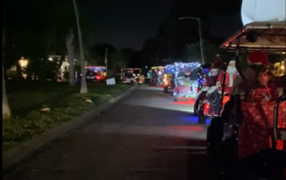 golf cart parade St Pete Florida